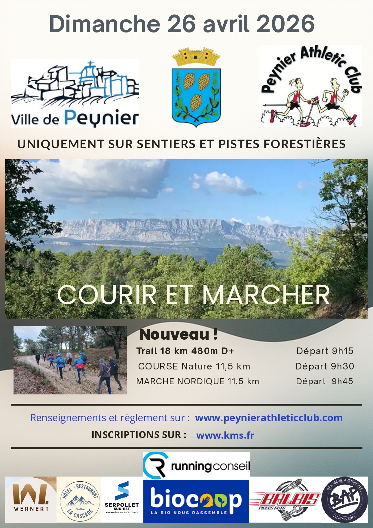 COURIR ET MARCHER A PEYNIER : image
