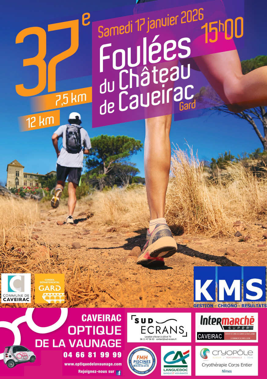 Foulées du Château de CAVEIRAC (30) : image