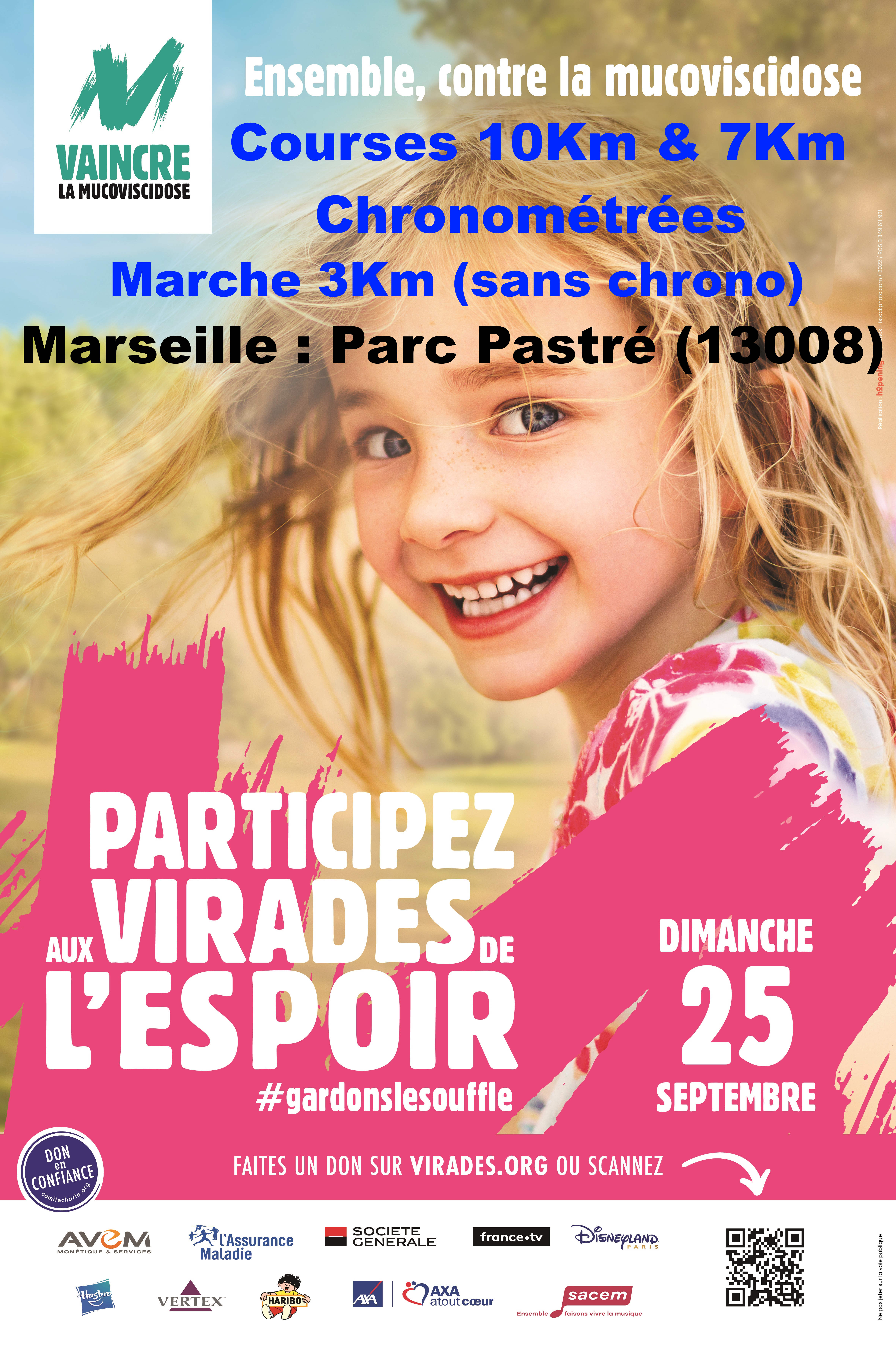 Course du Souffle de Marseille <br> Les virades de l
