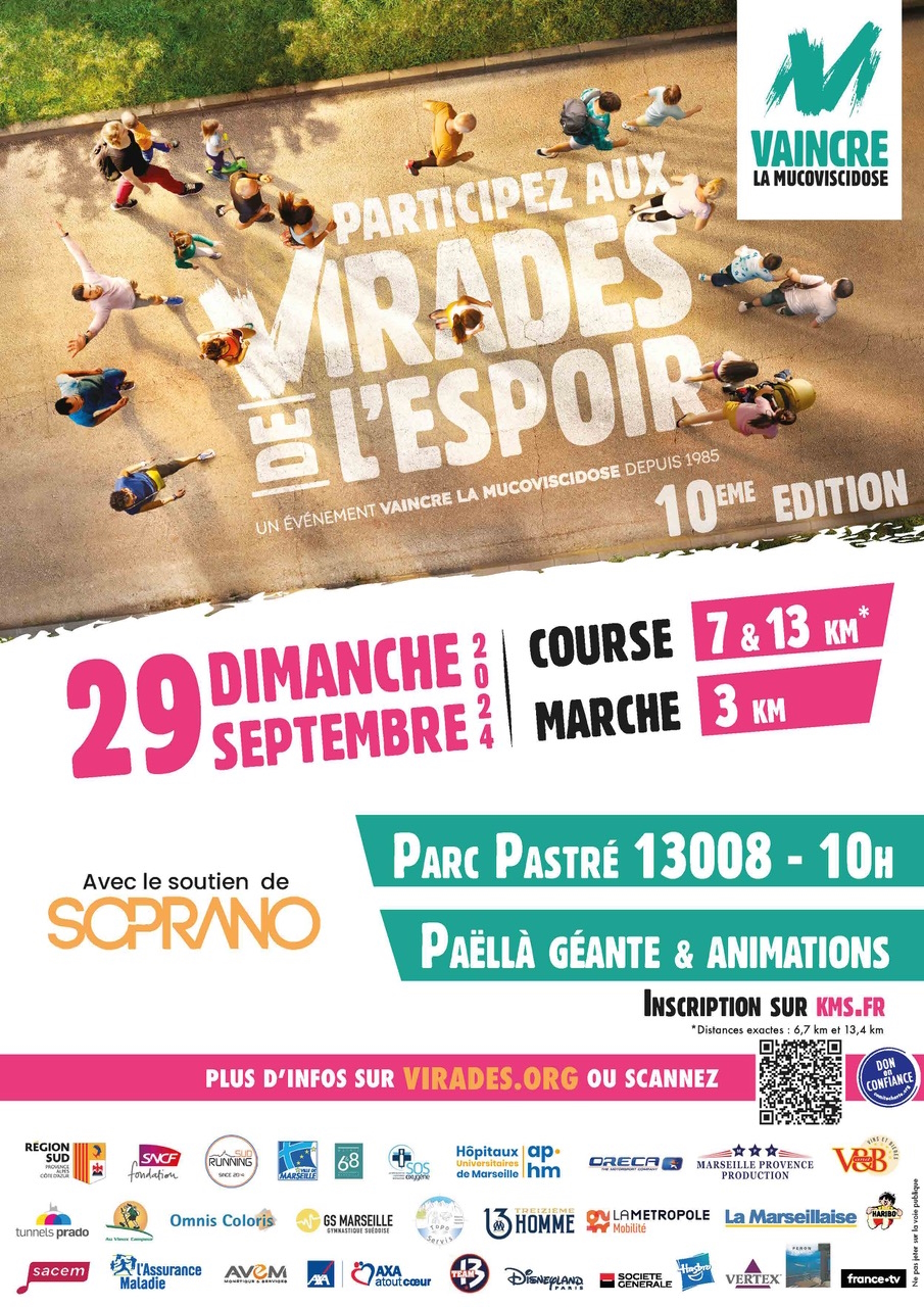 Course du Souffle de Marseille <br>La virade de l