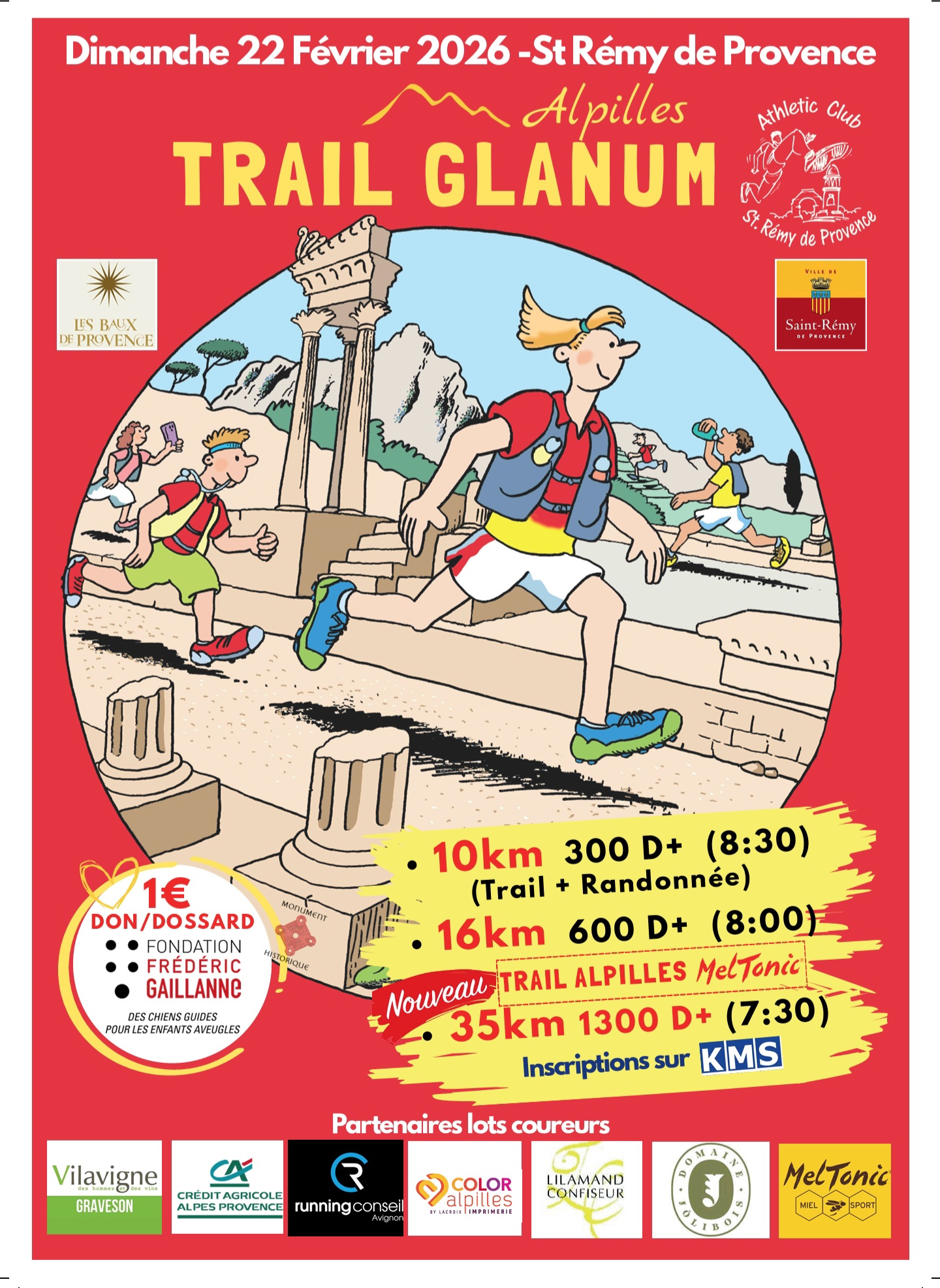 TRAIL ALPILLES GLANUM