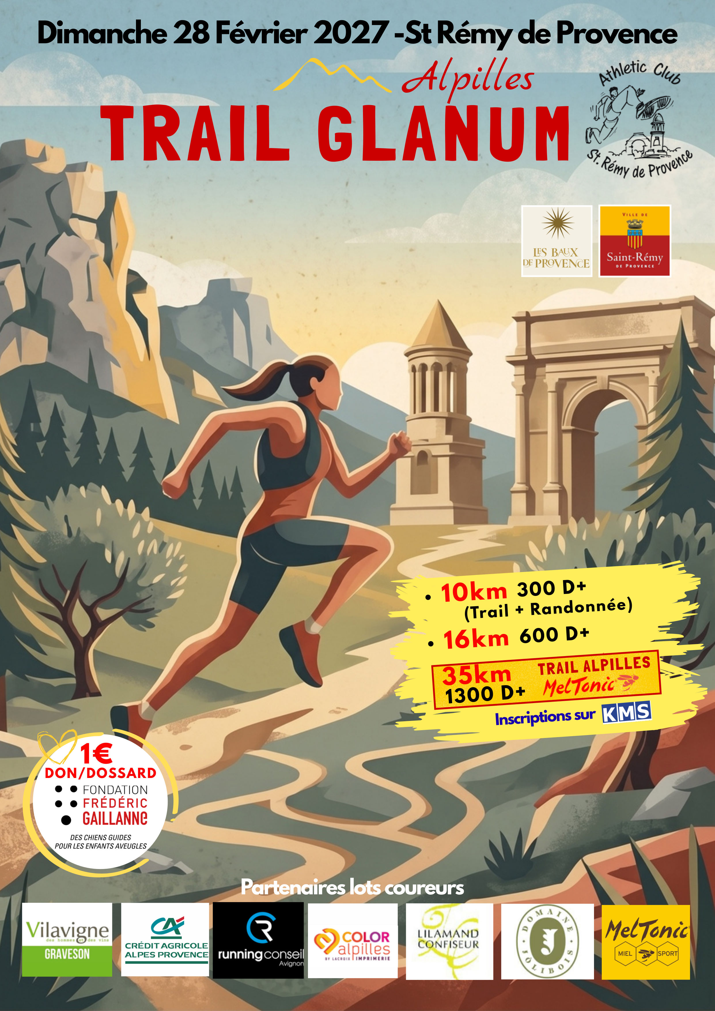 TRAIL ALPILLES GLANUM : image