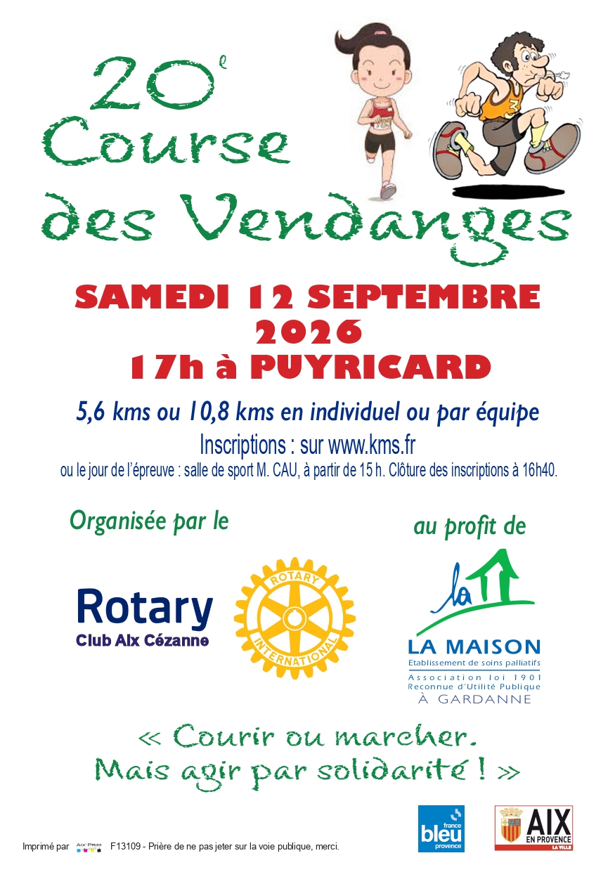 COURSE DES VENDANGES : image