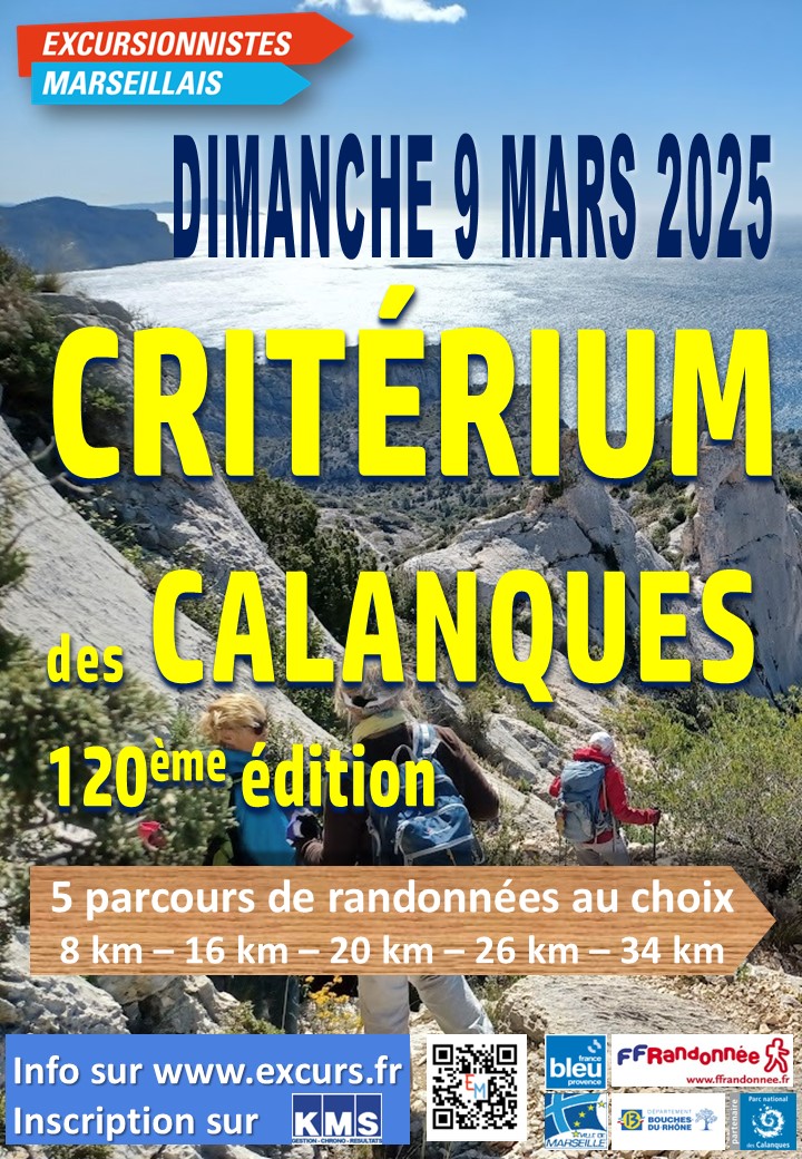 CRITERIUM des CALANQUES - 120ème