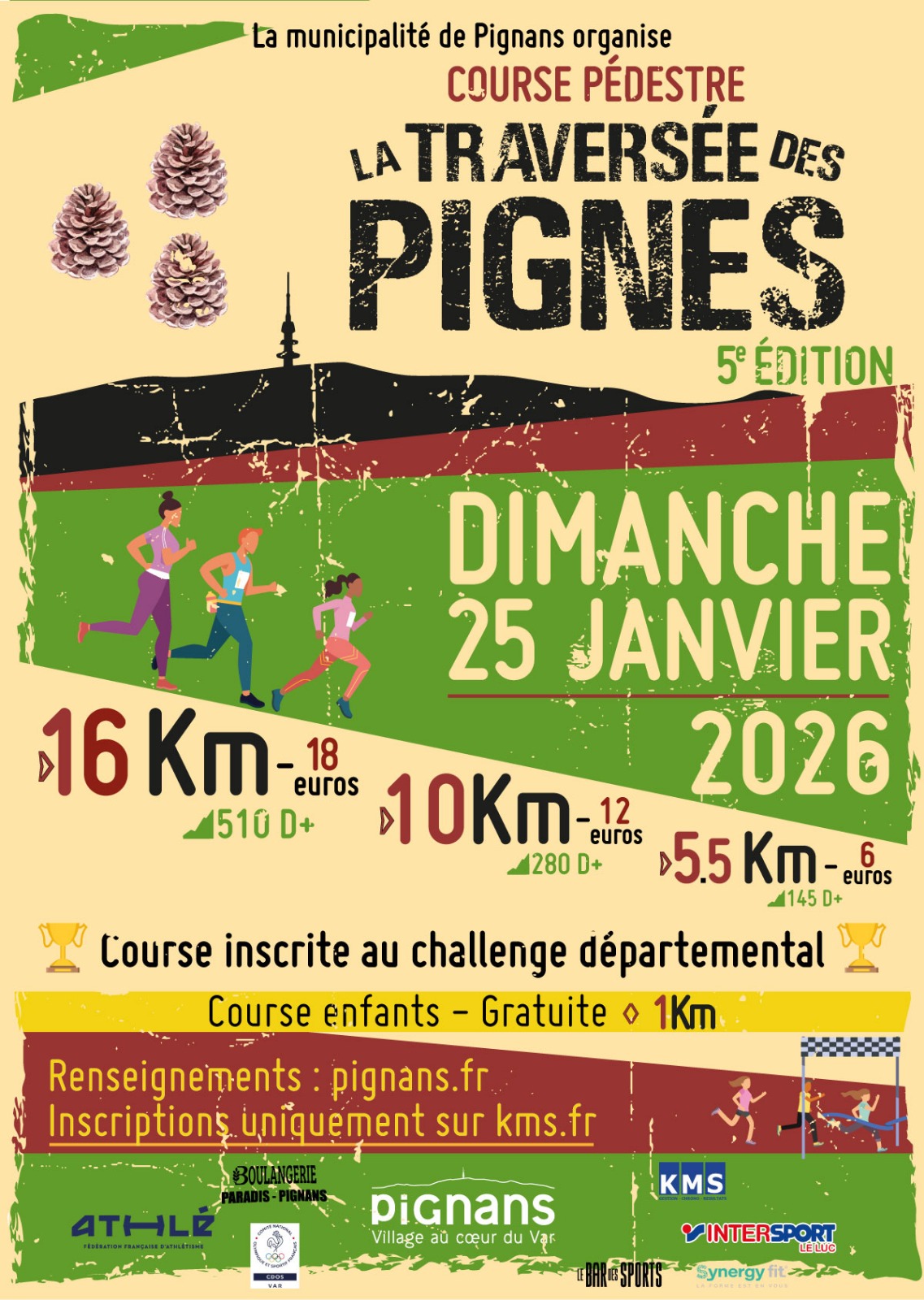 TRAVERSEE DES PIGNES : image