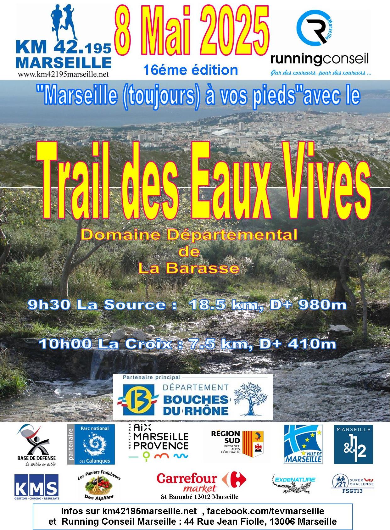 Trail des eaux vives