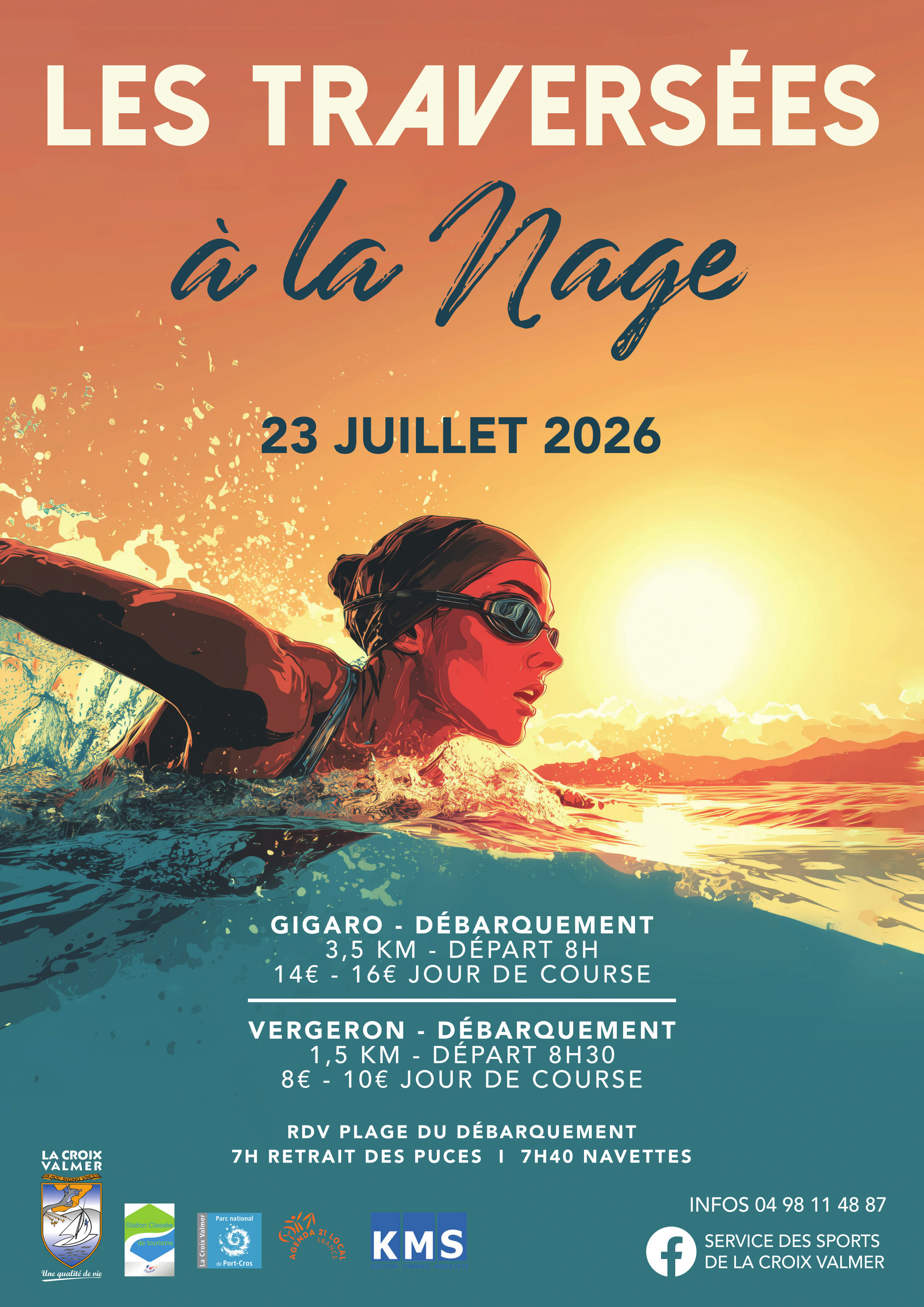 Traversée à la Nage-La Croix-Valmer - E1S3 - JUILLET : image
