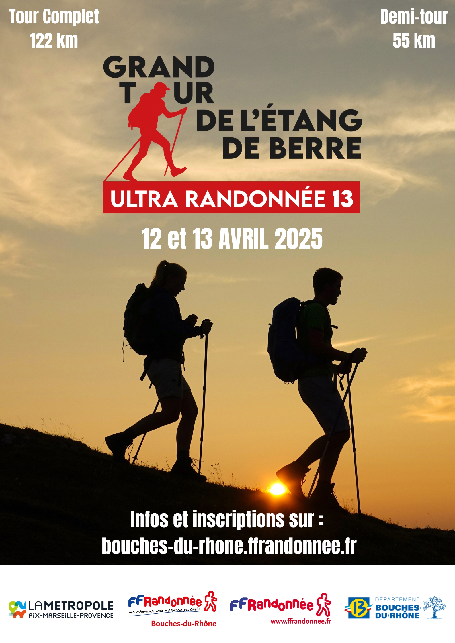 Ultra Randonnée 13 - Grand  Tour de l’Etang-de-Berre