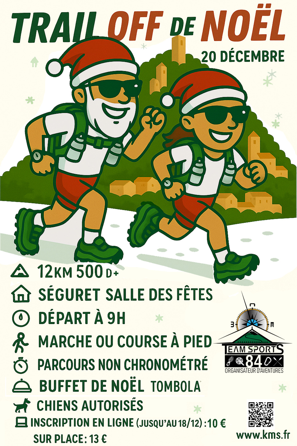 TRAIL OFF DE NOEL du TEAMSPORTS 84 : image