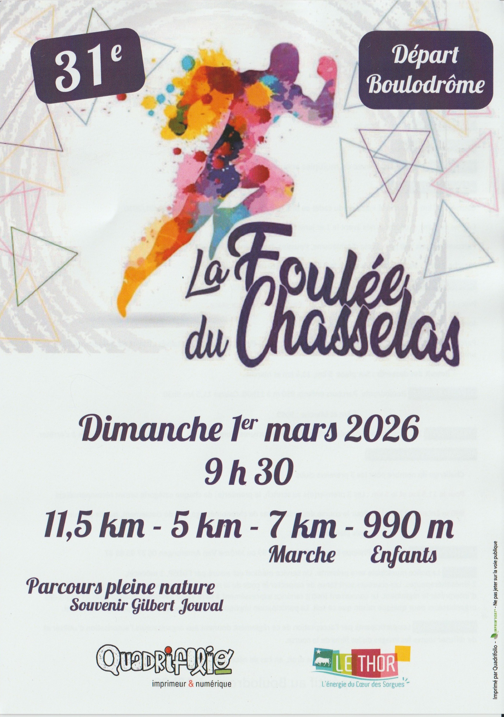 LA FOULEE DU CHASSELAS : image